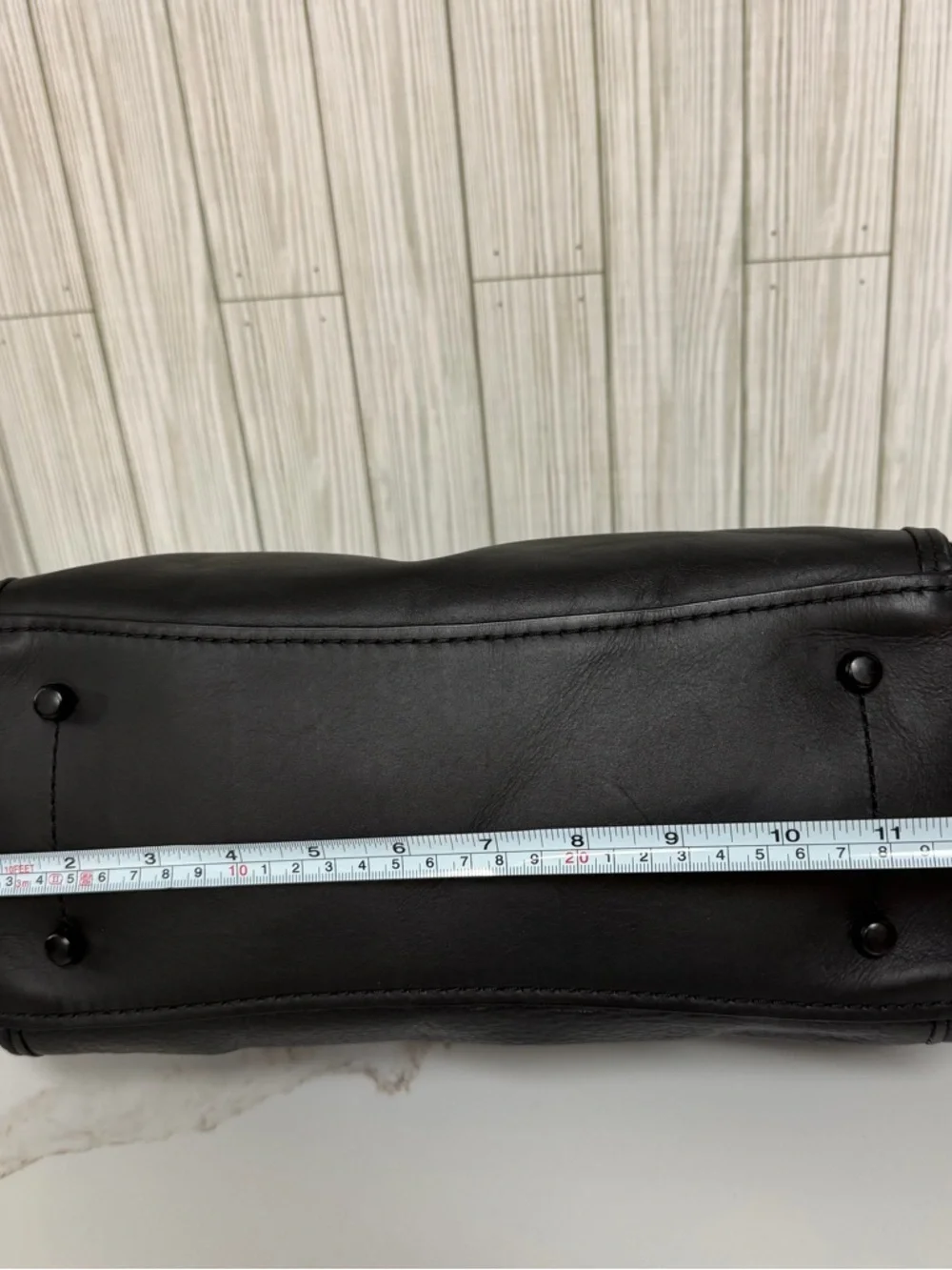 Coach Black Leather & Suede Satchel Top Handle Bag Turnlock Crossbody Purse